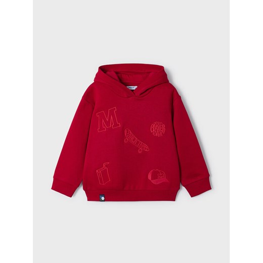 Mayoral Bluza 4.423 Czerwony Regular Fit ze sklepu MODIVO w kategorii Bluzy chłopięce - zdjęcie 182607839