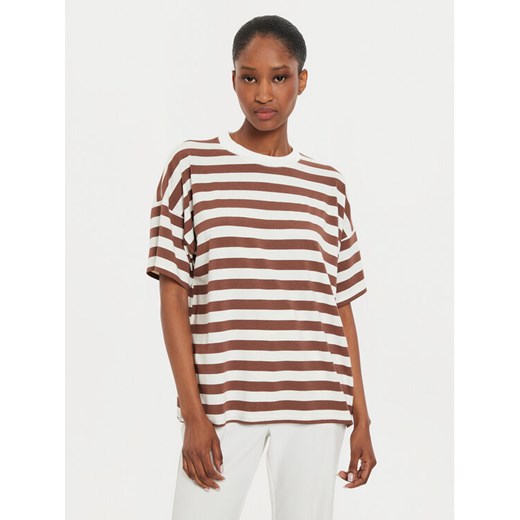 ViCOLO T-Shirt UB0179 Écru Regular Fit ze sklepu MODIVO w kategorii Bluzki damskie - zdjęcie 182607958