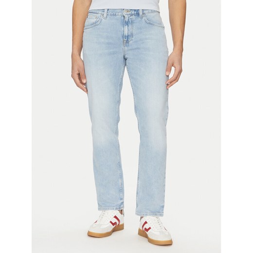 Tommy Hilfiger Jeansy Denton MW0MW38813 Niebieski Straight Fit ze sklepu MODIVO w kategorii Jeansy męskie - zdjęcie 182608015