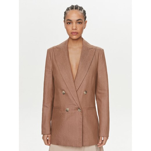 MAX&Co. Marynarka Filippo 24160410 Brązowy Regular Fit ze sklepu MODIVO w kategorii Marynarki damskie - zdjęcie 182608018