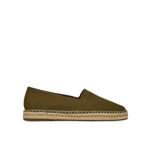 Calvin Klein Espadryle Espadrille Cv Logo HM0HM01808 Khaki ze sklepu MODIVO w kategorii Espadryle męskie - zdjęcie 182608196