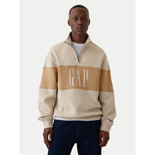 Gap Bluza 526848-02 Beżowy Oversize ze sklepu MODIVO w kategorii Bluzy męskie - zdjęcie 182608356