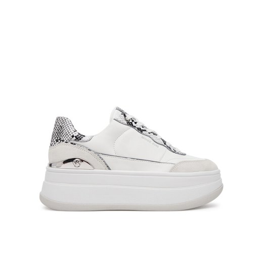 MICHAEL Michael Kors Sneakersy Hayes 43S5HYFS1S Biały ze sklepu MODIVO w kategorii Buty sportowe damskie - zdjęcie 182608385