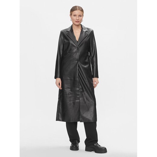ONLY Płaszcz przejściowy Saramy 15285300 Czarny Regular Fit ze sklepu MODIVO w kategorii Płaszcze damskie - zdjęcie 182608397
