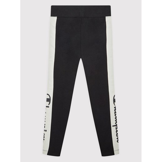 Champion Legginsy 404472 Czarny Slim Fit ze sklepu MODIVO w kategorii Spodnie dziewczęce - zdjęcie 182608438