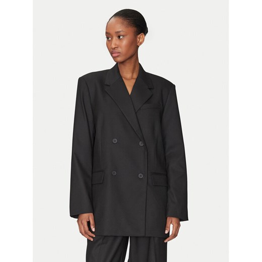2NDDAY Marynarka Herman 2251115120 Czarny Loose Fit ze sklepu MODIVO w kategorii Marynarki damskie - zdjęcie 182608439