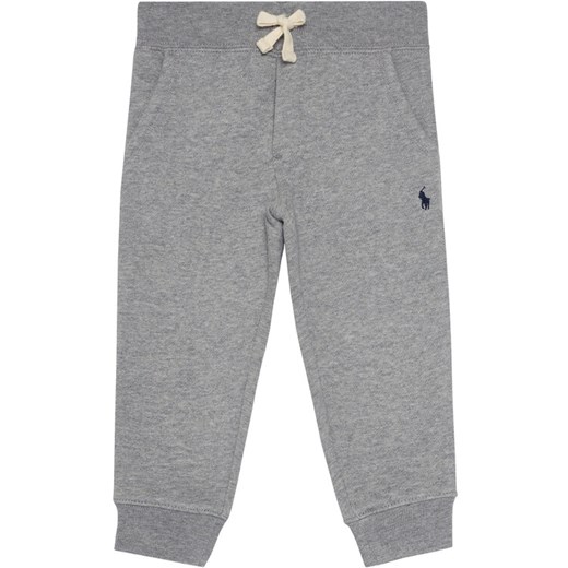 Polo Ralph Lauren Spodnie dresowe 323720897004 Szary Regular Fit ze sklepu MODIVO w kategorii Spodnie chłopięce - zdjęcie 182608448