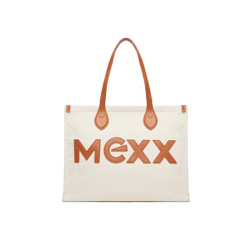 MEXX Torebka MEXX-L-001-07 Beżowy ze sklepu MODIVO w kategorii Torby Shopper bag - zdjęcie 182608456