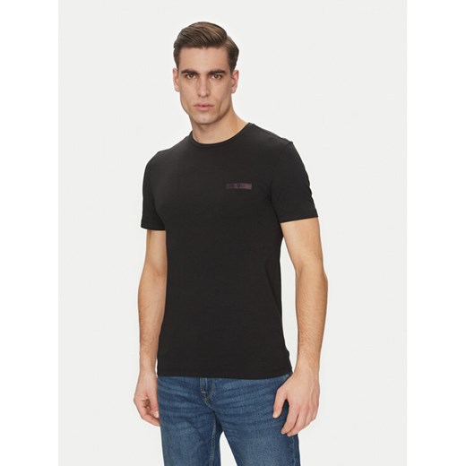 Guess T-Shirt U5GM30 KCPZ1 Czarny Regular Fit ze sklepu MODIVO w kategorii T-shirty męskie - zdjęcie 182608518