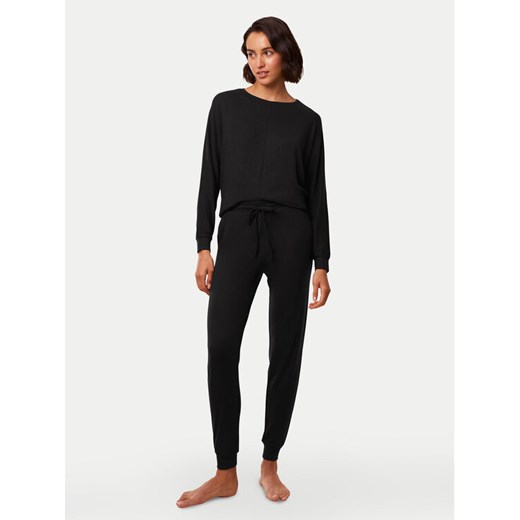 Triumph Spodnie piżamowe Cozy Comfort 10216531 Czarny Regular Fit ze sklepu MODIVO w kategorii Piżamy damskie - zdjęcie 182608768