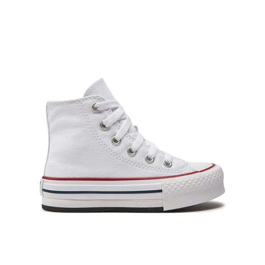 Converse Trampki Chuck Taylor All Star Eva Lift Canvas Platform 372860C Biały ze sklepu MODIVO w kategorii Trampki dziecięce - zdjęcie 182608909