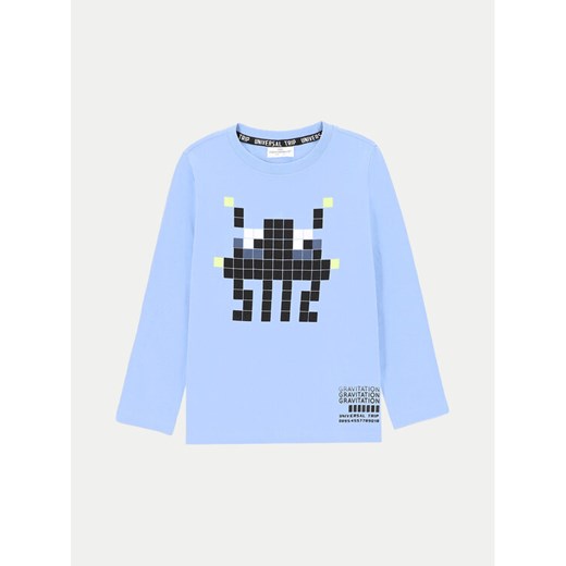 Coccodrillo Bluzka ZC4143101WBK Niebieski Regular Fit ze sklepu MODIVO w kategorii Bluzki dziewczęce - zdjęcie 182608915