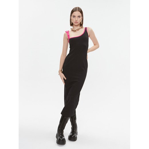 Versace Jeans Couture Sukienka codzienna 75HAO976 Czarny Slim Fit ze sklepu MODIVO w kategorii Sukienki - zdjęcie 182608995