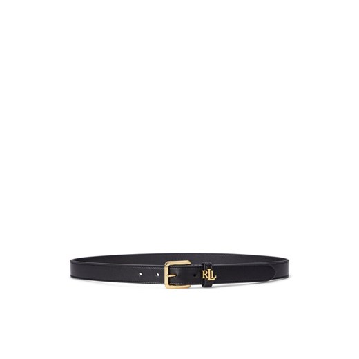 LAUREN RALPH LAUREN Pasek Damski 412968763001 Czarny ze sklepu MODIVO w kategorii Paski damskie - zdjęcie 182609008