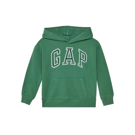 Gap Bluza 743971-02 Zielony Regular Fit ze sklepu MODIVO w kategorii Bluzy chłopięce - zdjęcie 182609035