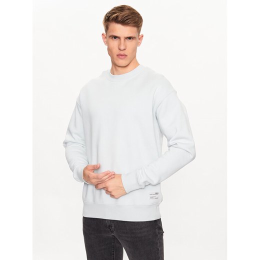 Solid Bluza 21107419 Niebieski Regular Fit ze sklepu MODIVO w kategorii Bluzy męskie - zdjęcie 182609037