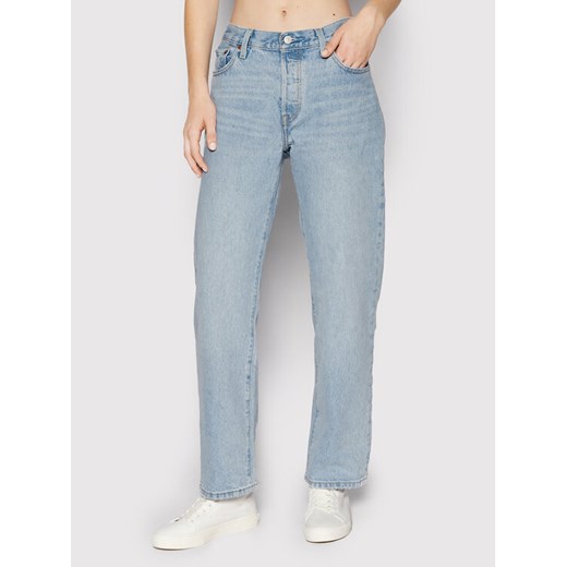 Levi's® Jeansy 501® A1959-0011 Niebieski Relaxed Fit ze sklepu MODIVO w kategorii Jeansy damskie - zdjęcie 182609047