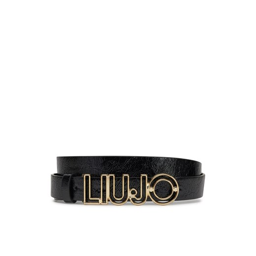 Liu Jo Pasek Damski Hips Belt 2.5Cm AA5232 E0008 Czarny ze sklepu MODIVO w kategorii Paski damskie - zdjęcie 182609048