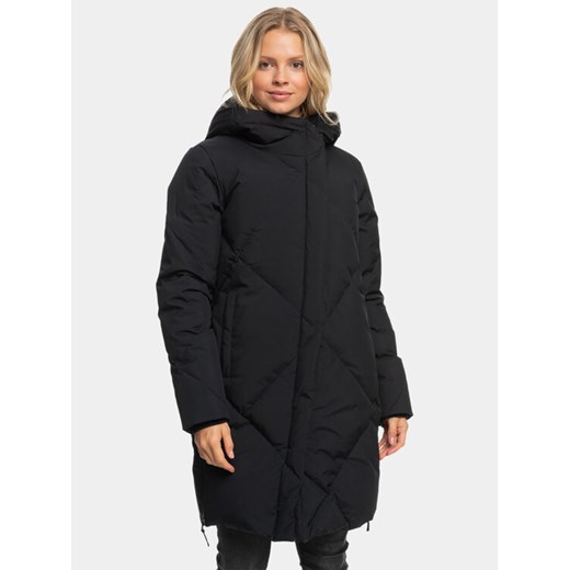 Roxy Kurtka puchowa Abbie Jk Otlr ERJJK03550 Czarny Regular Fit ze sklepu MODIVO w kategorii Kurtki damskie - zdjęcie 182609055