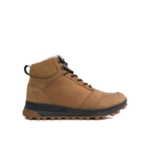 Clarks Trapery Atl Trek Up Wp 261735507 Beżowy ze sklepu MODIVO w kategorii Buty zimowe męskie - zdjęcie 182609076