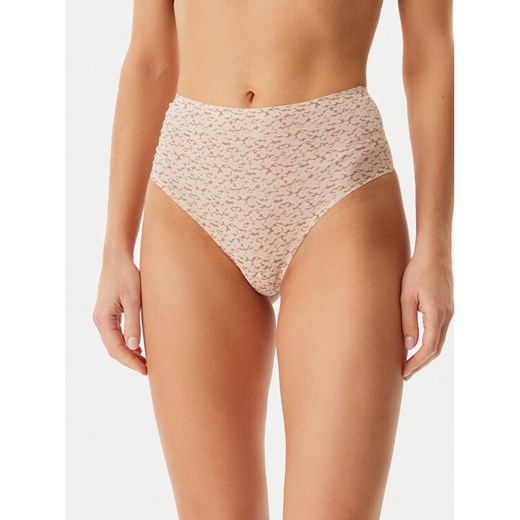 Chantelle Stringi Soft Stretch C11DA0 Beżowy ze sklepu MODIVO w kategorii Majtki damskie - zdjęcie 182609147