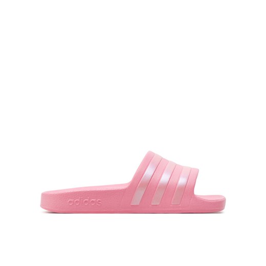 adidas Klapki adilette Aqua Slides IF6071 Różowy ze sklepu MODIVO w kategorii Klapki damskie - zdjęcie 182609218
