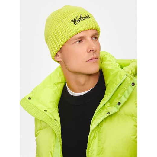 Woolrich Czapka CFWOAC0288MRUF0428 Zielony ze sklepu MODIVO w kategorii Czapki zimowe męskie - zdjęcie 182609298