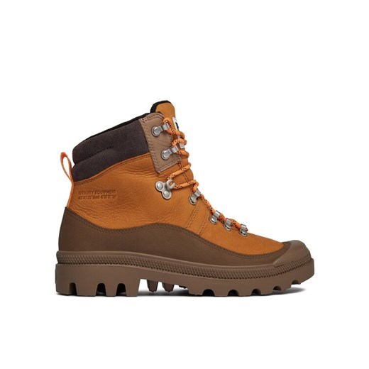 Palladium Trapery Pallabrousse Hkr Wp+ 98840-203-M Brązowy ze sklepu MODIVO w kategorii Workery damskie - zdjęcie 182609377