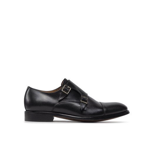 Lord Premium Półbuty Double Monks 5502 Czarny ze sklepu MODIVO w kategorii Buty eleganckie męskie - zdjęcie 182609437