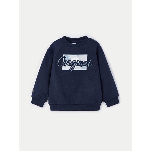 Mayoral Bluza 4452 Granatowy Regular Fit ze sklepu MODIVO w kategorii Bluzy chłopięce - zdjęcie 182609469
