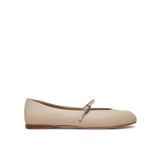 Max Mara Baleriny Mmballet 2514521171600 Beżowy ze sklepu MODIVO w kategorii Balerinki - zdjęcie 182609495