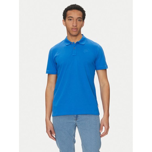 Blend Polo 20717857 Niebieski Regular Fit ze sklepu MODIVO w kategorii T-shirty męskie - zdjęcie 182609566