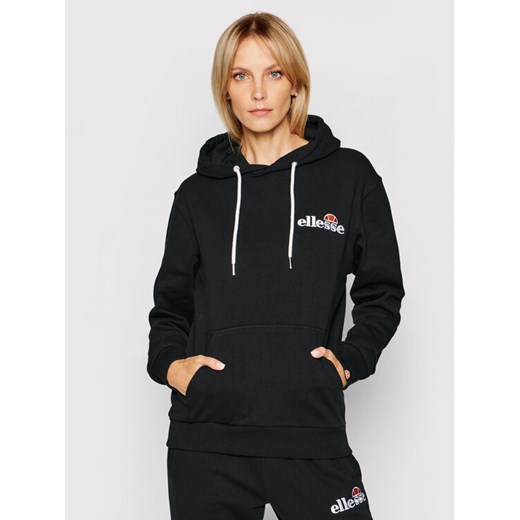 Ellesse Bluza Noreo SGS08848 Czarny Regular Fit ze sklepu MODIVO w kategorii Bluzy damskie - zdjęcie 182609575