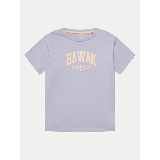 Jack&Jones T-Shirt Detroit 12269816 Fioletowy Relaxed Fit ze sklepu MODIVO w kategorii T-shirty męskie - zdjęcie 182609625