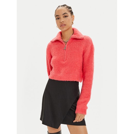 Patrizia Pepe Golf 2K0298 K222 Koralowy Relaxed Fit ze sklepu MODIVO w kategorii Swetry damskie - zdjęcie 182609657