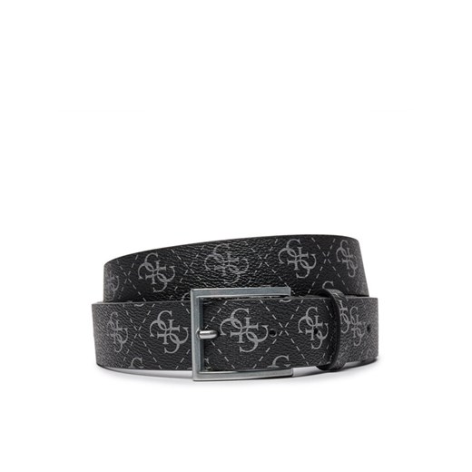 Guess Pasek Męski Vezzola BM7781 P3435 Czarny ze sklepu MODIVO w kategorii Paski męskie - zdjęcie 182609705