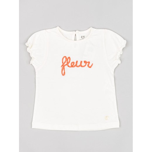 Zippy T-Shirt ZBGAP0303 23008 Biały Regular Fit ze sklepu MODIVO w kategorii Bluzki dziewczęce - zdjęcie 182609737