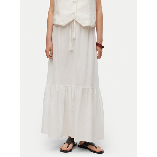 Vero Moda Spódnica maxi Pretty 10311167 Biały Regular Fit ze sklepu MODIVO w kategorii Spódnice - zdjęcie 182609758