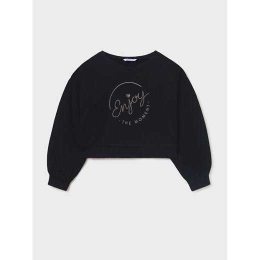 Mayoral Bluza 6428 Czarny ze sklepu MODIVO w kategorii Bluzy dziewczęce - zdjęcie 182609818