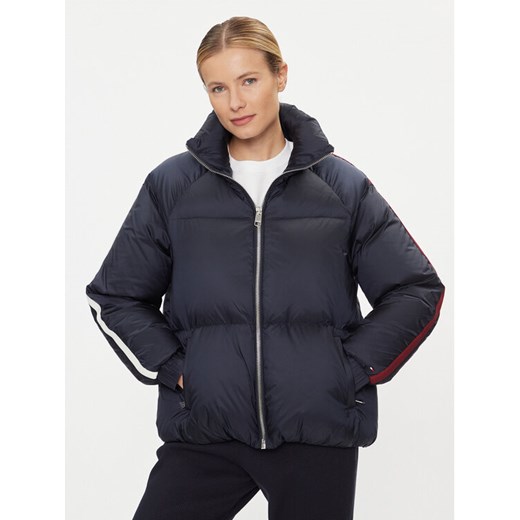 Tommy Hilfiger Kurtka puchowa WW0WW40093 Granatowy Regular Fit ze sklepu MODIVO w kategorii Kurtki damskie - zdjęcie 182609837