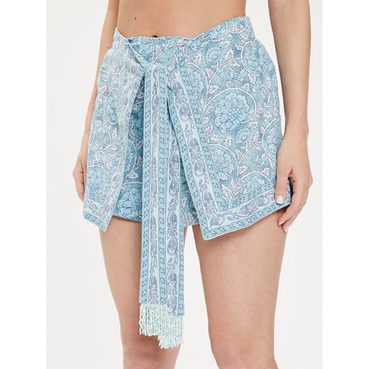 Pepe Jeans Szorty materiałowe Ember PL801101 Niebieski Regular Fit ze sklepu MODIVO w kategorii Szorty - zdjęcie 182609855