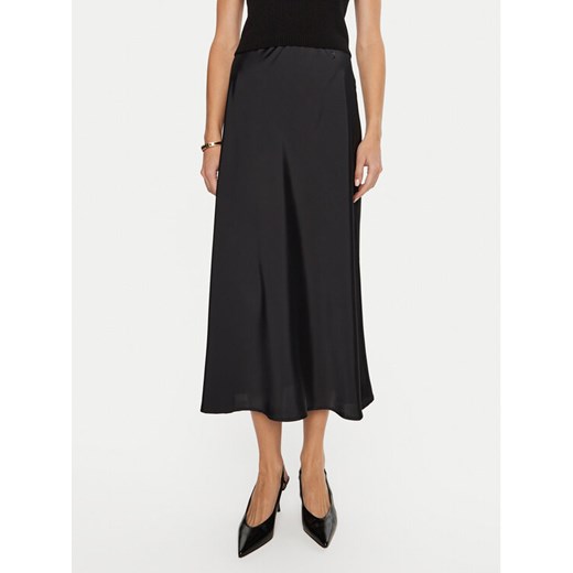 ARTIGLI Spódnica midi ACGO000680 Czarny Regular Fit ze sklepu MODIVO w kategorii Spódnice - zdjęcie 182609856