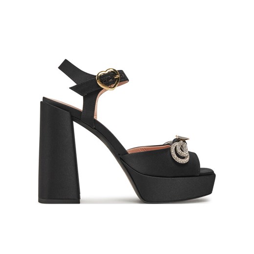 LOVE MOSCHINO Sandały JA1606CG1IJO0000 Czarny ze sklepu MODIVO w kategorii Sandały damskie - zdjęcie 182609939