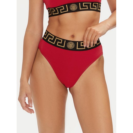 Versace Figi klasyczne z wysokim stanem AUD01050 1A10011 Czerwony ze sklepu MODIVO w kategorii Majtki damskie - zdjęcie 182609946