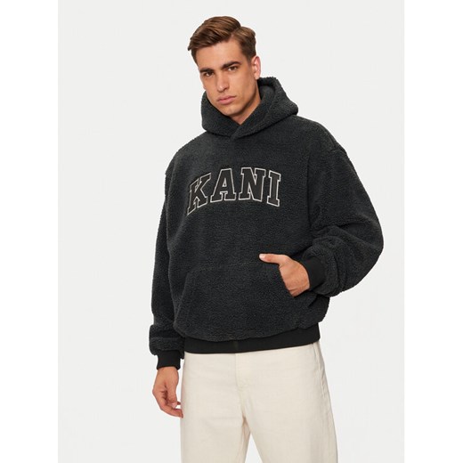 Karl Kani Bluza Serif Teddy 60210117 Szary Regular Fit Karl Kani S MODIVO