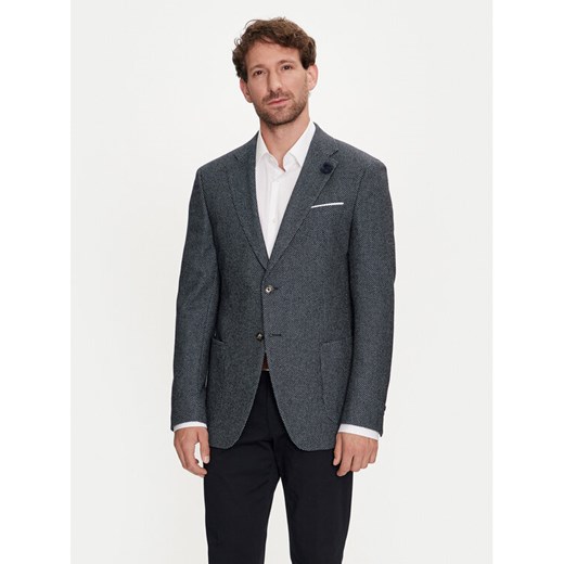 JOOP! Marynarka 17 JB-11Four 30042864 Niebieski Modern Fit ze sklepu MODIVO w kategorii Marynarki męskie - zdjęcie 182610116