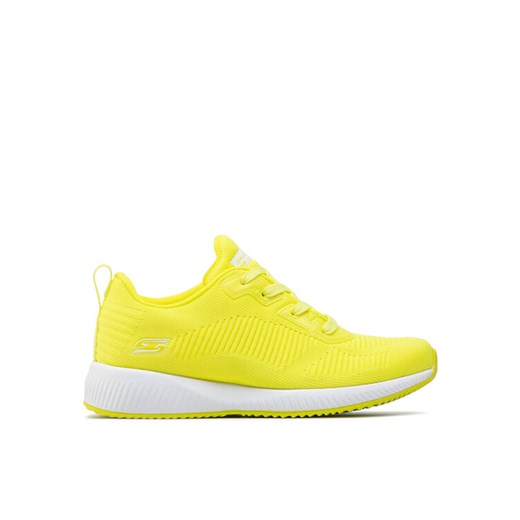 Skechers Sneakersy BOBS Sport Squad - Glowrider 33162/NYEL Żółty ze sklepu MODIVO w kategorii Buty sportowe damskie - zdjęcie 182610145