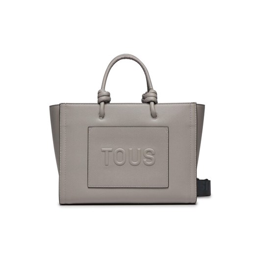 TOUS Torebka La Rue New 395910099 Szary ze sklepu MODIVO w kategorii Torby Shopper bag - zdjęcie 182610208