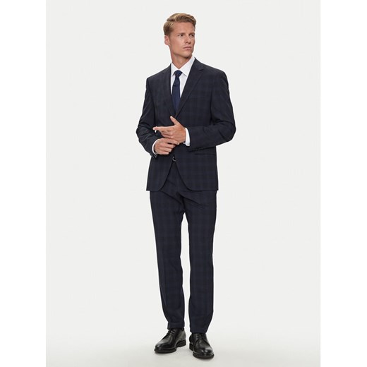 Boss Garnitur H-Jeckson 50521676 Granatowy Regular Fit ze sklepu MODIVO w kategorii Garnitury męskie - zdjęcie 182610217