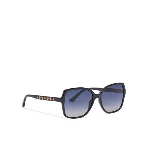 Guess Okulary przeciwsłoneczne GU00100 Czarny ze sklepu MODIVO w kategorii Okulary przeciwsłoneczne damskie - zdjęcie 182610396